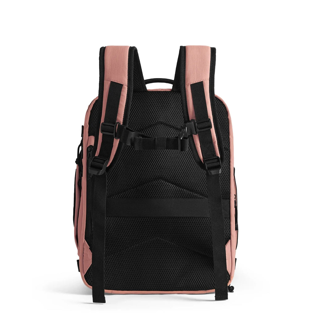 Mochila de Viagem Expansível 38 L com Compartimento para Sapatos Bags Mart Cor Rosa — detalhes do produto 10