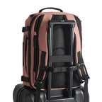 Mochila de Viagem Expansível 38 L com Compartimento para Sapatos Bags Mart Cor Rosa — detalhes do produto 13