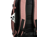 Mochila de Viagem Expansível 38 L com Compartimento para Sapatos Bags Mart Cor Rosa — detalhes do produto 17
