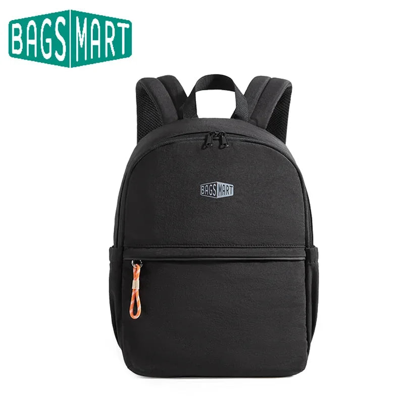 Vista principal — Mochila Feminina Multifuncional para Notebook de 35,6 cm Bags Mart Cor Preto