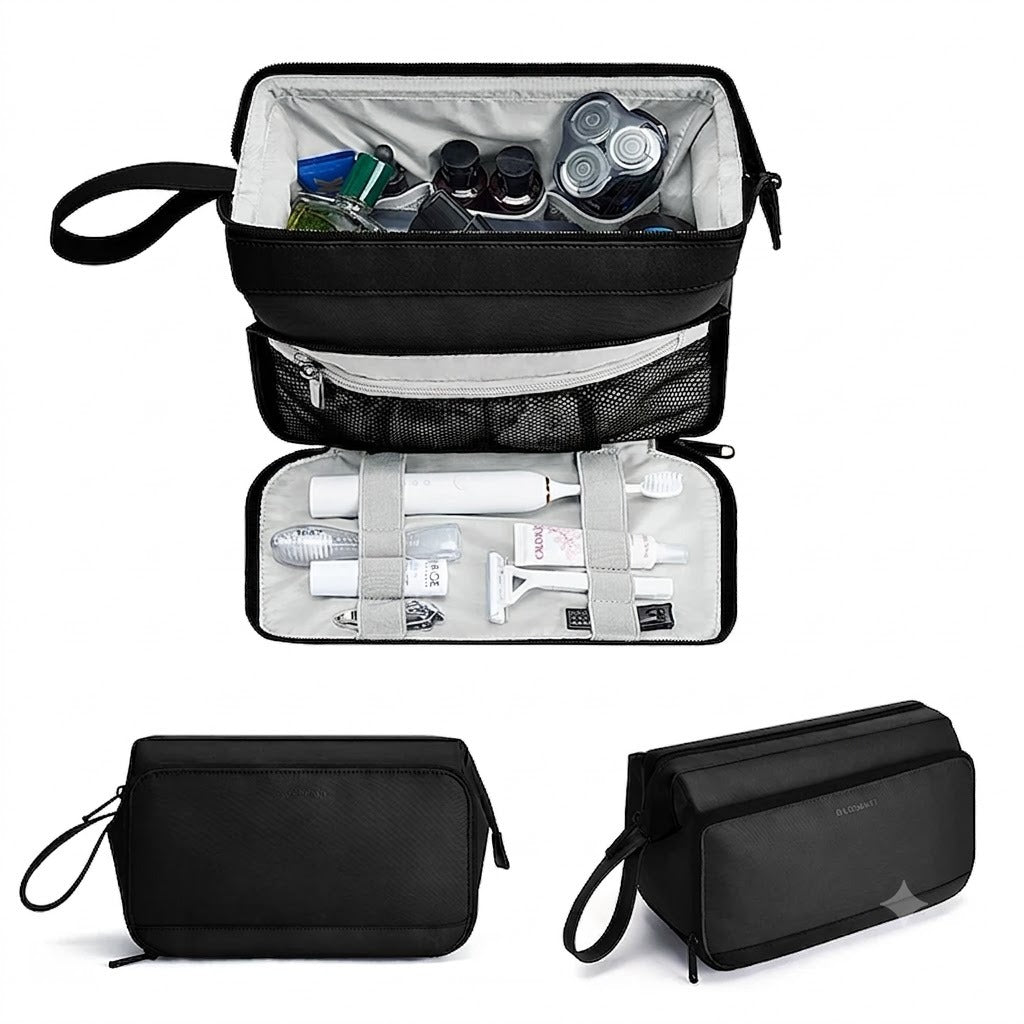 Necessaire Masculina de Higiene Resistente à Água Bags Mart