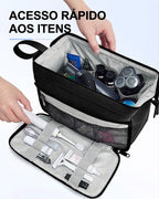 Necessaire Masculina Bags Mart Preto - Acesso Rápido
