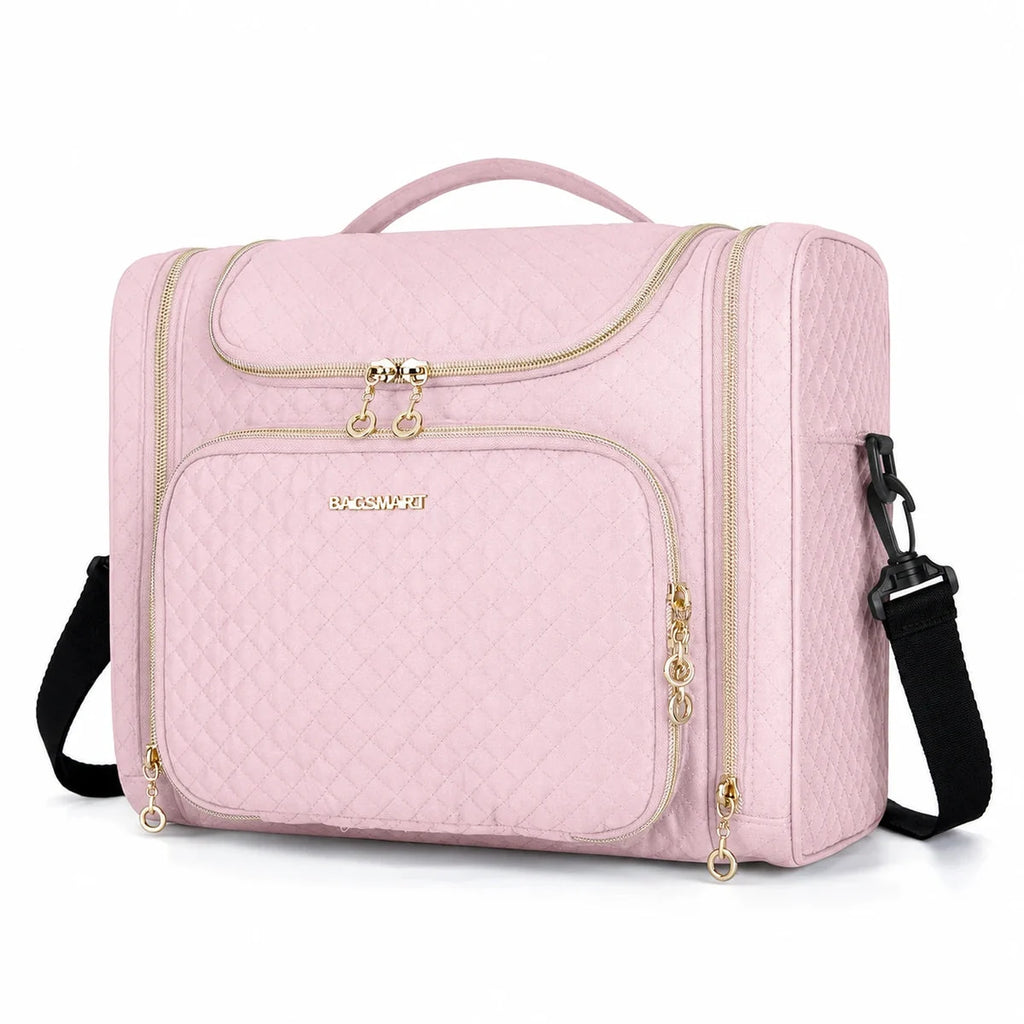Necessaire de Maquiagem Feminina Resistente à Água Bags Mart Cor Rosa — Produto em destaque