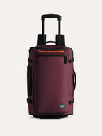 Mochila de Viagem com Rodas 43 L Bags Mart Cor Vermelho Borgonha — produto em destaque