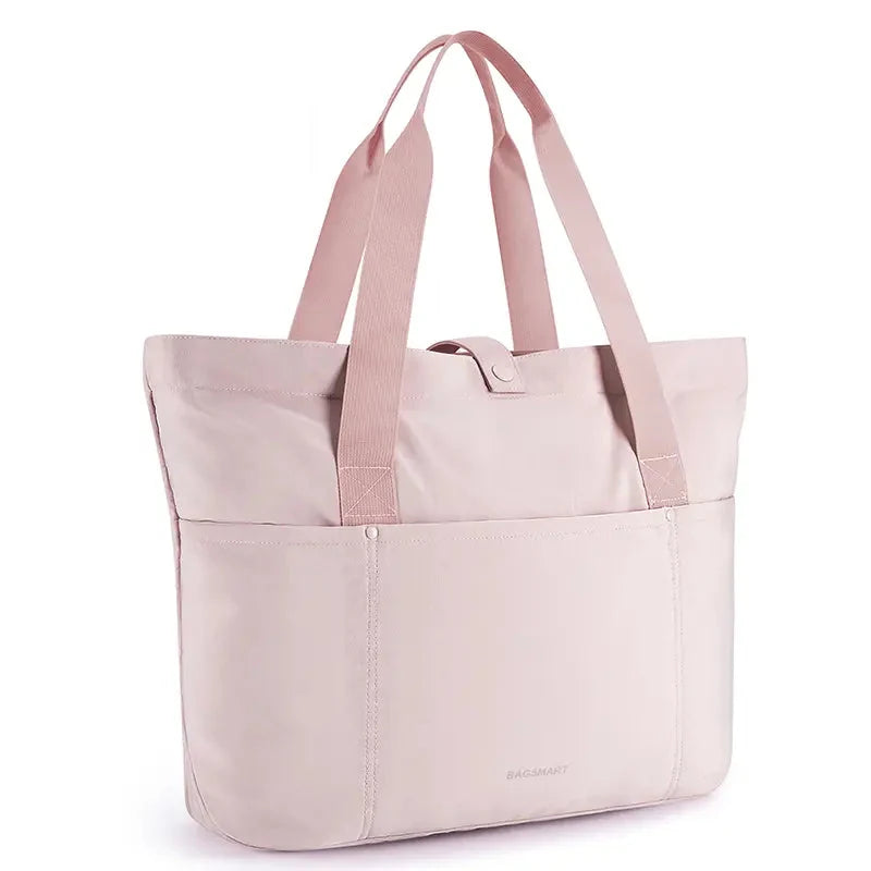 Bolsa Tote Dobrável Bags Mart Cor Rosa — produto em destaque