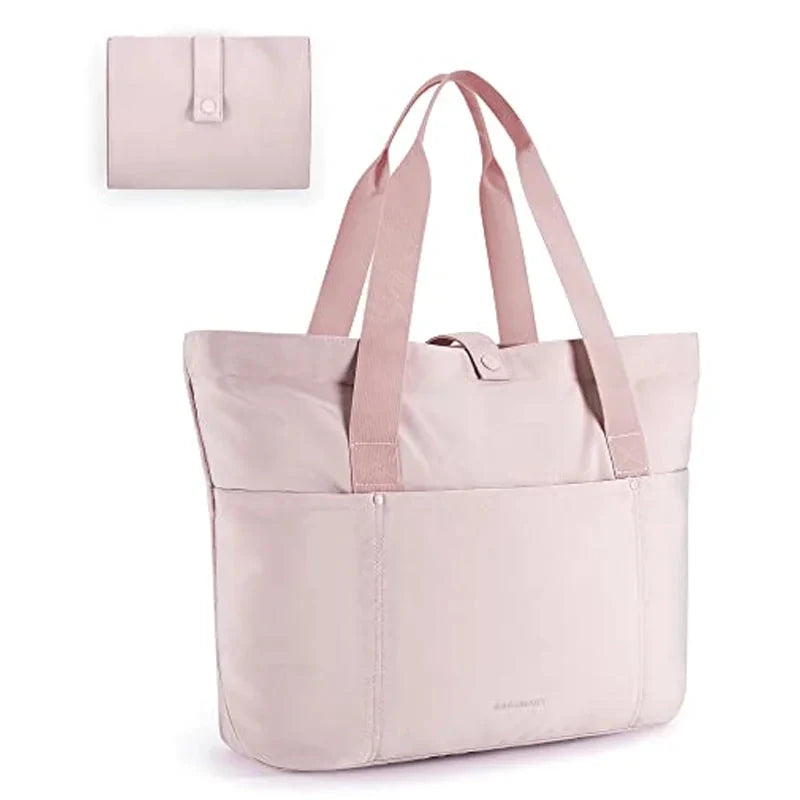 Bolsa Tote Dobrável Bags Mart Cor Rosa — produto em destaque