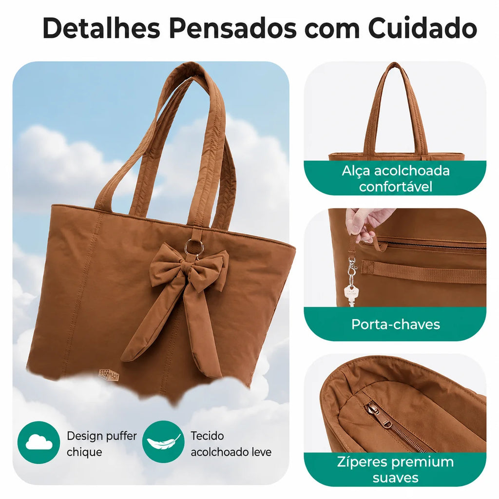 Detalhes Pensados com Cuidado - Bolsa Tote Bags Mart