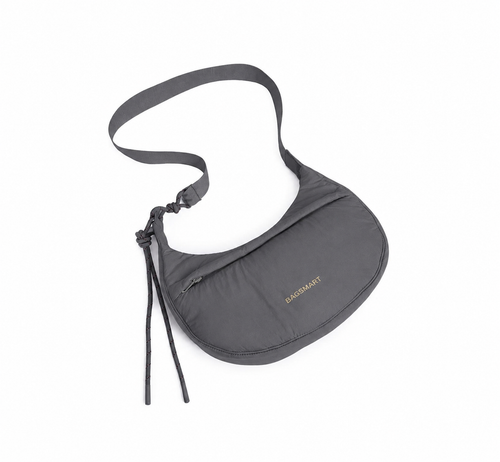 Bolsa Transversal Feminina Casual Bags Mart - Cor Cinza